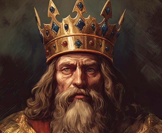 AI generated image of Charlemagne Charles the Great king. Source: dan/Adobe Stock