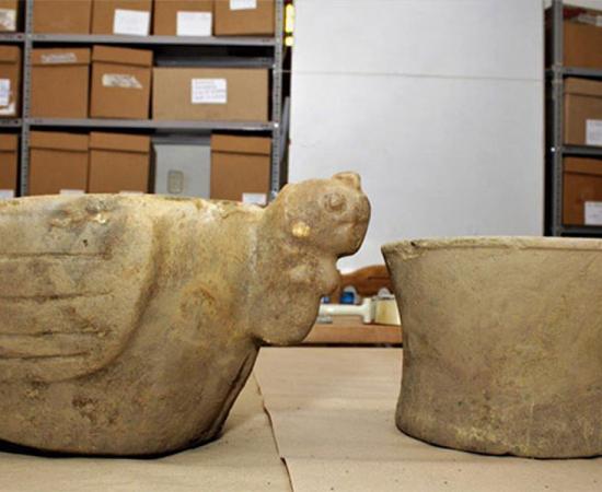 The Condor pot discovered at Chavín de Huántar 	Source: Antamina