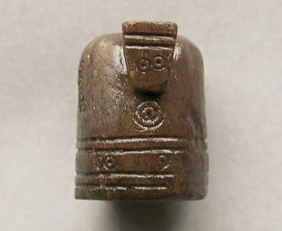 The medieval chess piece found in Norway in December 2017.