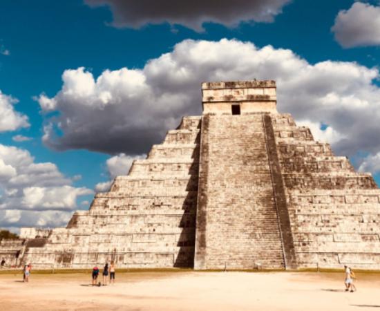 El Castillo, also known as the Temple of Kukulcan