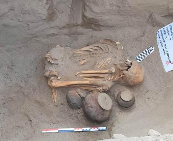 Rare Pre-Hispanic Chimú Burial Discovered In Peru