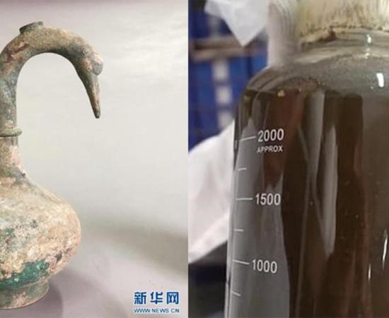Ancient Swan Pot Yields Mystery Liquid in Chinese Tomb