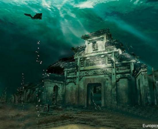 Chinese underwater city - Lion City
