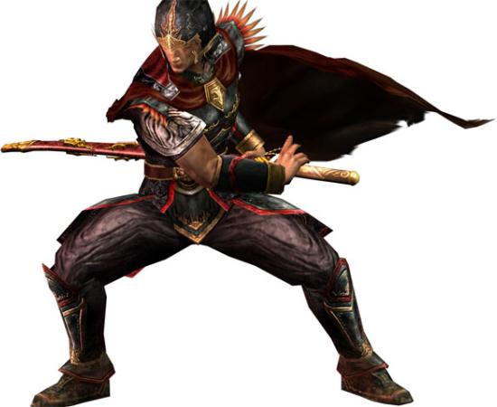 Chinese warrior with sword