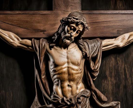 Jesus on the cross. Source: ImagineDesign / Adobe Stock.
