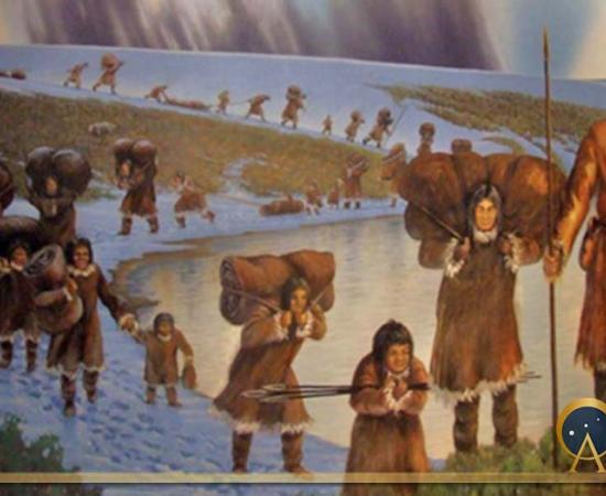 First Americans, photo of mural in the Page Museum, Los Angeles, by Travis S (CC BY-NC 2.0)