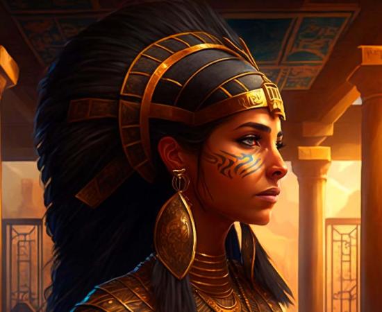 Queen Cleopatra Selene II, between Rome and Egypt. Source: AIproduction/Adobe Stock