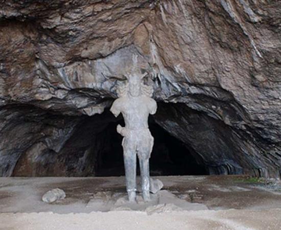 The Colossal Statue of Shapur, Powerful King of the Sassanian Empire