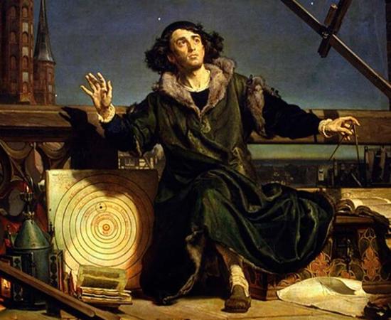 Astronomer Copernicus, or Conversations with God, by Jan Matejko.	Source: Public Domain