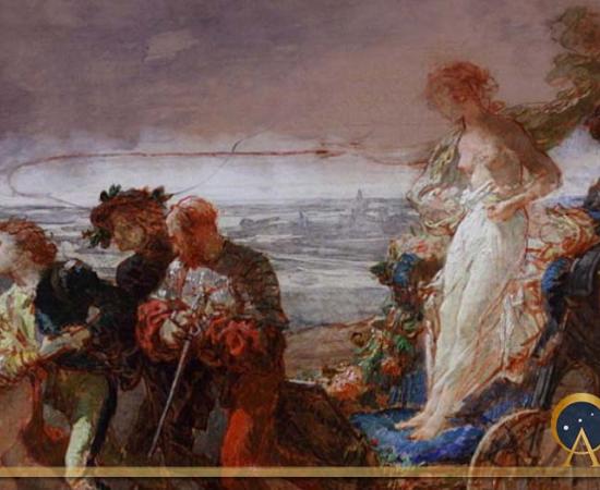 La Courtisane by Thomas Couture (1864) (Public Domain)