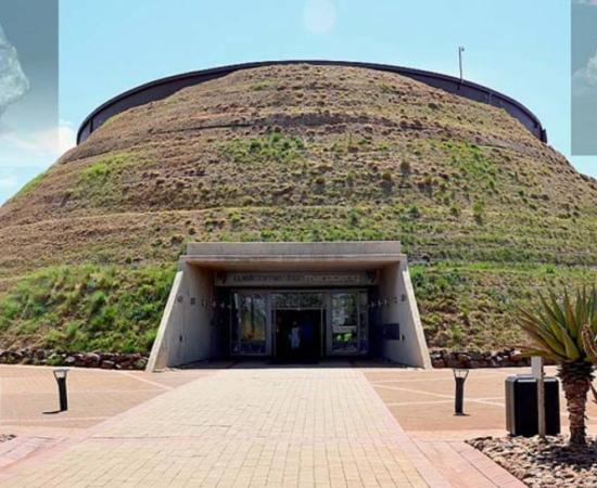 The Cradle of Humankind visitors’ complex in Maropeng, South Africa