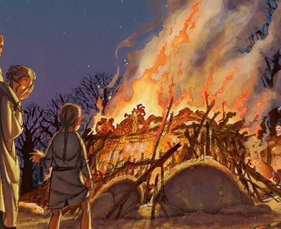 Vision of Iron Age cremation