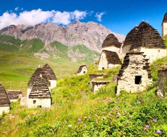 The Mysterious Village of Dargavs, Russia 
