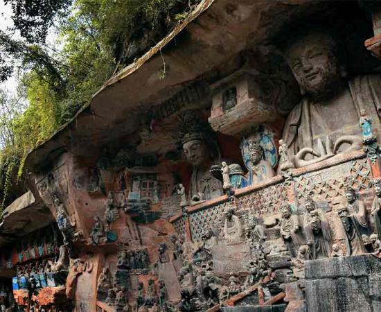 Dazu Rock Carvings in Chongqing, China . Source: rabbit75_fot/Adobe Stock