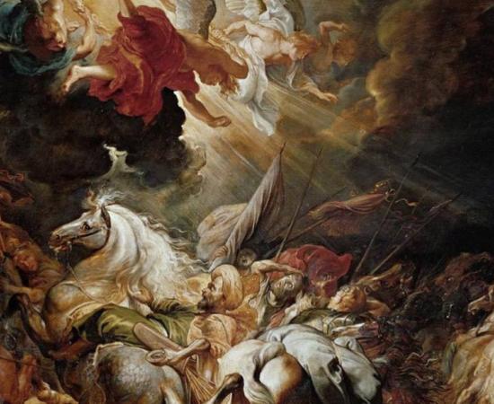 The Defeat of Sennacherib as depicted by Peter Paul Rubens
