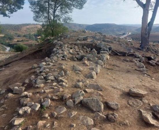 The defensive wall discovered at Oued Beht in Morocco