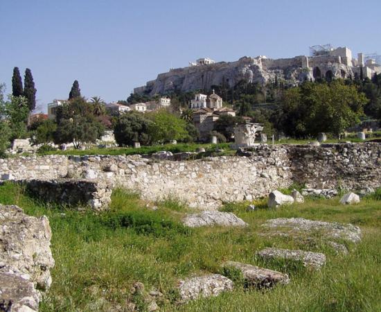 The Ancient Agora of Athens.