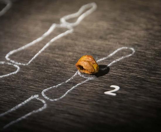 Finger bone fragment containing Denisovan DNA. Source: Thilo Parg / CC BY-SA 3.0.