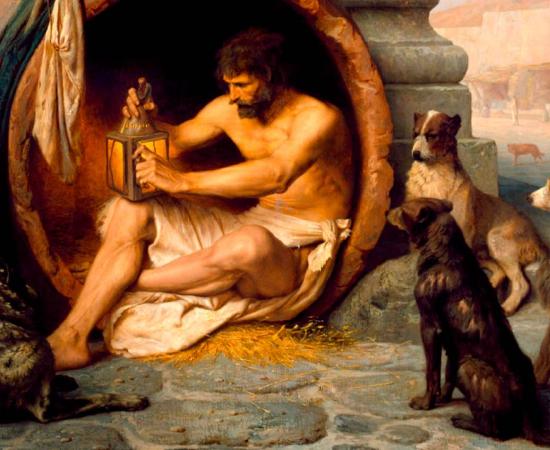 Jean-Leon Gerome’s Diogenes, 1860 (Gandalf’s Gallery / Flickr)