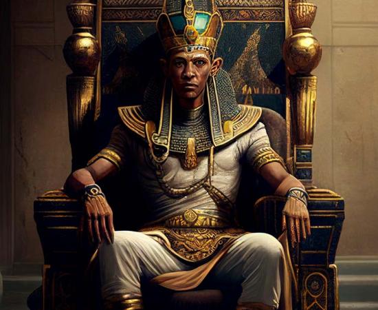 Egyptian pharaoh. Source: Ivan / Adobe Stock.