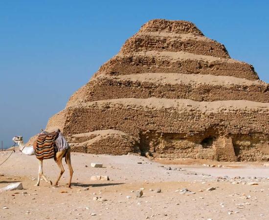 The Djoser step pyramid. Source: Pavle / Adobe Stock.