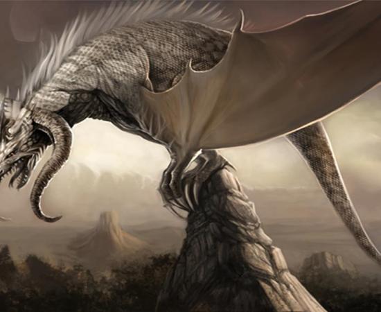 Artwork of a dragon for the Durian-Project of the Blender Foundation 