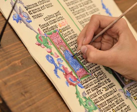 Drolleries were common in medieval manuscripts.