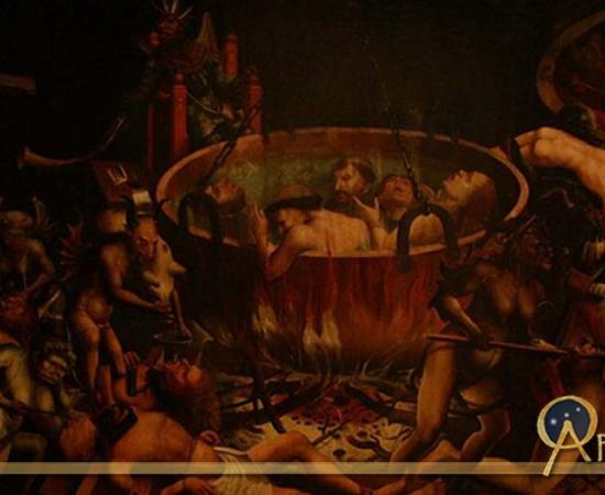Hell - Unknown Master - Portugal - 1st third of 16th century. Museu Nacional de Arte Antiga