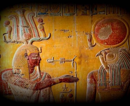  “Litany of Ra” scene in the tomb of King Merenptah (KV8), Valley of the Kings, Luxor; design by Anand Balaji