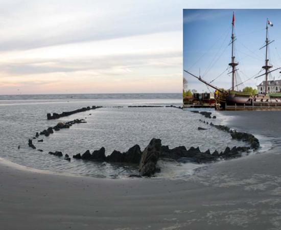 The Eerie Remains of an Ill-Fated Ship Still Preserves its Cargo Beneath the Mud