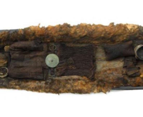 The Egtved girl. Source: Robert Fortuna/National Museum of Denmark