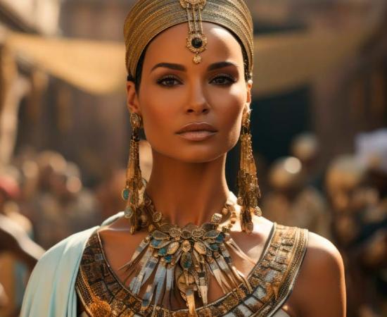 Ancient Egyptian woman. Source: Denis / Adobe Stock.