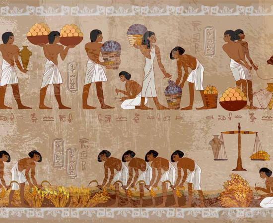Ancient Egyptian bread. Source: Matrioshka / Adobe Stock.