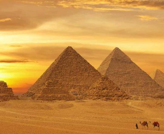Experts study many theories behind the meaning of the Egyptian pyramids’ location.              Source: Marla/Adobe Stock