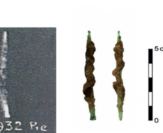 Original photograph of the artifact published in 1927.