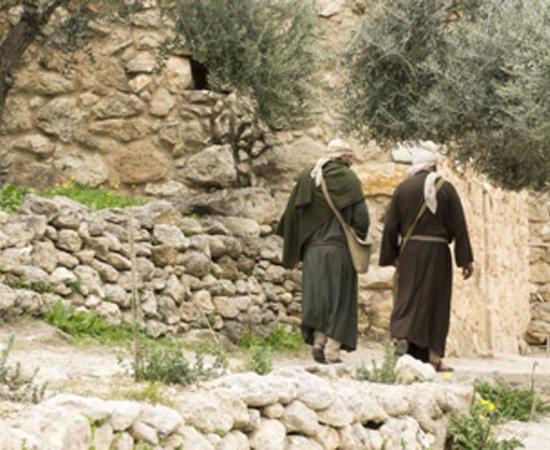 Two disciples saw Jesus after his resurrection on the road to Emmaus. Source: icksanglee / Adobe Stock.