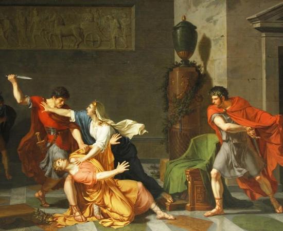 : Emperor Geta Dying in his Mother's Arms