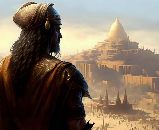 Ruler overlooking his empire. Source: Amir / Adobe Stock.