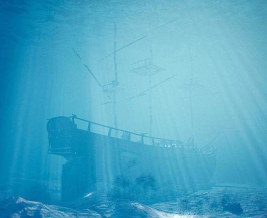 The Australian National Maritime Museum say the Endeavour shipwreck discovery, pictured here underwater in Newport Harbor, USA, is the real thing but Rhode Island maritime authorities say it’s too early to be sure.					Source: Australian National Maritime Museum
