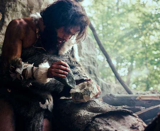 Evidence from stone tools indicate earliest humans migrated to Europe in three waves. Source: Gorodenkoff/Adobe Stock