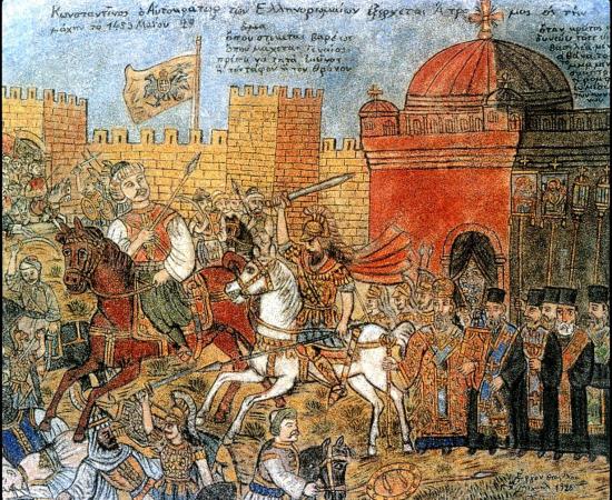 Fall of Constantinople.