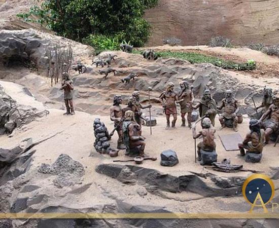 Reconstruction of a Guanche settlement of Tenerife (Wouter Hagens/ CC BY-SA 3.0)