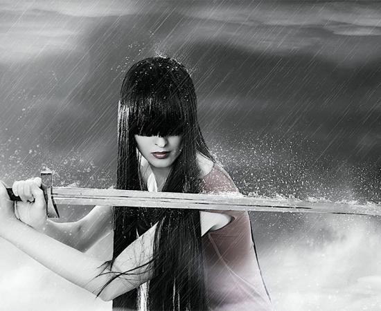 Representation of a Mongol female warrior / the legendary Mulan.   Source: katalinks / Adobe stock