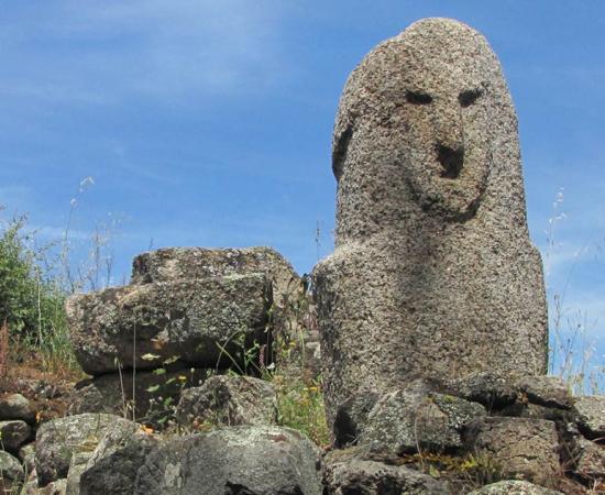 Corsica. The Statue of Filitosa  