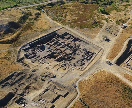 Aerial image of the excavations at Kültepe Kanesh, Anatolia.              Source: Keyseri Provincial Directorate of Culture & Tourism