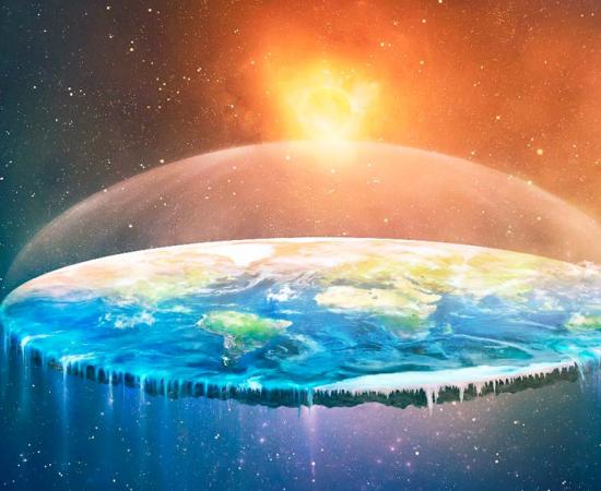 Flat earth in space. Source: Kevin Carden / Adobe Stock.