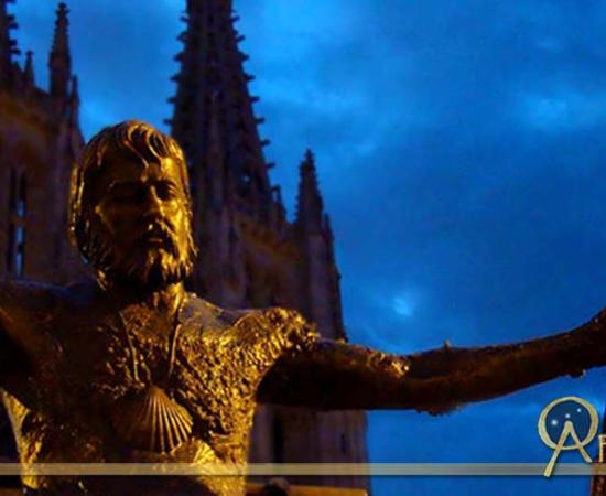 Monument of the pilgrims, Burgos 
