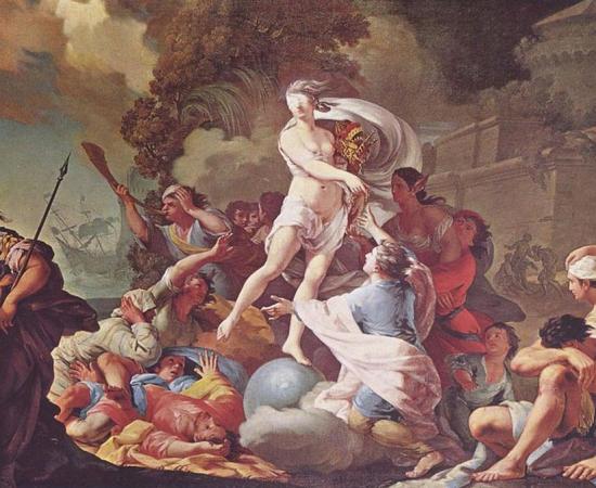 Fortuna (1754) by Tadeusz Kuntze. National Museum in Warsaw. 