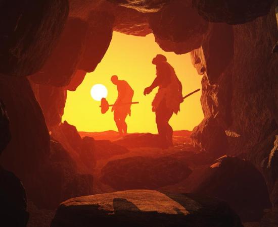 Thanks to fossil DNA, geneticists now know that different lineages of our ancestors interbred with one another, creating new genetic lines and ensuring the modern human race is genetically diverse. Pictured: Representation of our prehistoric ancestors.      Source: Kovalenko I / Adobe stock