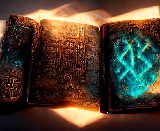 Representational image depicting ancient text being brought to life by artificial intelligence, such as the newly announced Fragmentarium AI. Source: Надежда Семироз / Adobe Stock
